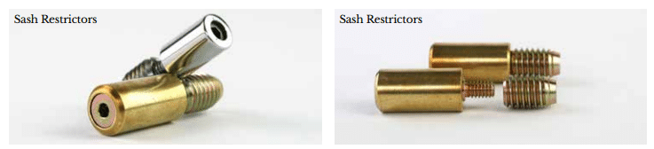 Sash restrictors